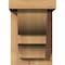 Ekena Millwork Ridgewood Smooth Corbel w/Backplate, Western Red Cedar, 5 1/2"W x 8"D x 8"H COR06X08X08RID01SWR - alternate 4